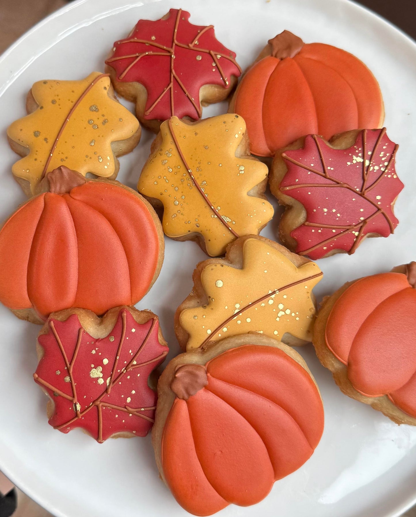 Autumn Minis Cookie Box (Sold by the Dozen)